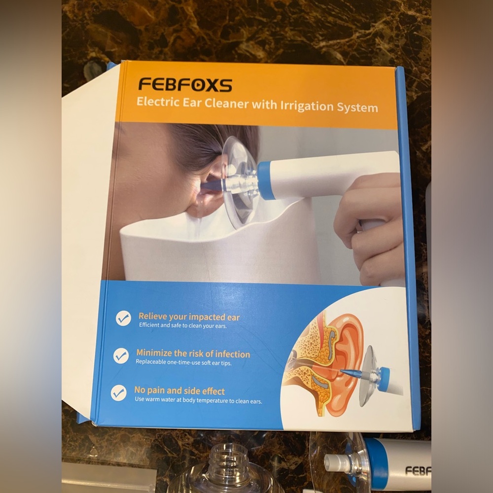 Electric Ear Cleaner with Irrigation System